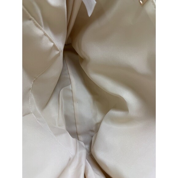 A New Day Quilted Shopper Tote Shoulder/Handbag/Purse w/Magnetic Closure Beige - Picture 7 of 14